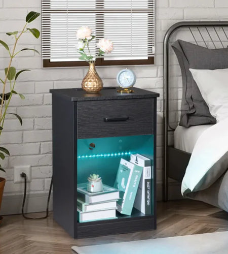 Bedside Table with Drawer
