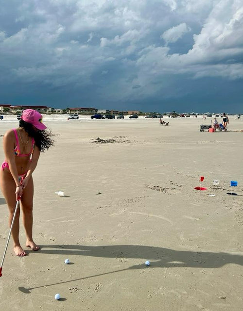 Load image into Gallery viewer, Sand Strokes - Beach Games - Golf - Outdoor Games- Beach Golf Set Indoor

