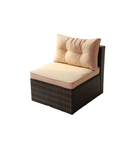 Patio Furniture Set PE Rattan Sectional Garden Furniture Corner Sofa Set