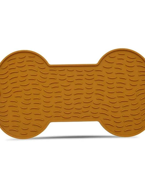 Load image into Gallery viewer, Dog Bone Slow Feeder Lick Mat - Reduce Anxiety and Boredom - Pet Supplies
