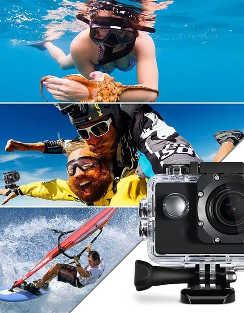 Load image into Gallery viewer, Mini Action Camera 2 Inch Display Underwater Waterproof Video Recording Camera Sports Camera
