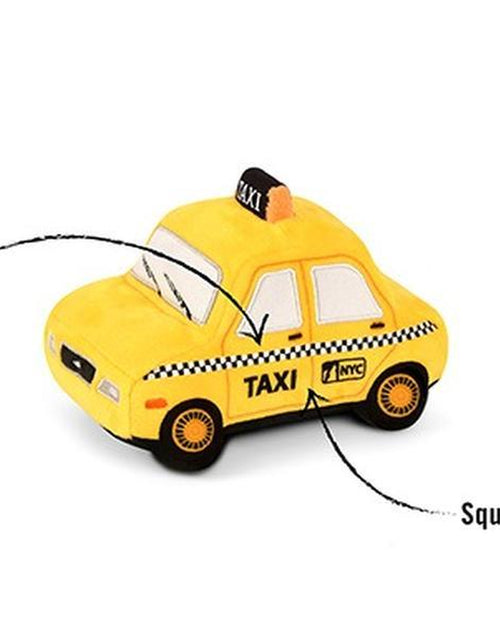 Load image into Gallery viewer, New York City Taxi Cab Dog Toy - PLAY Pet Toys - NYC Taxi - Best Toys for Dogs
