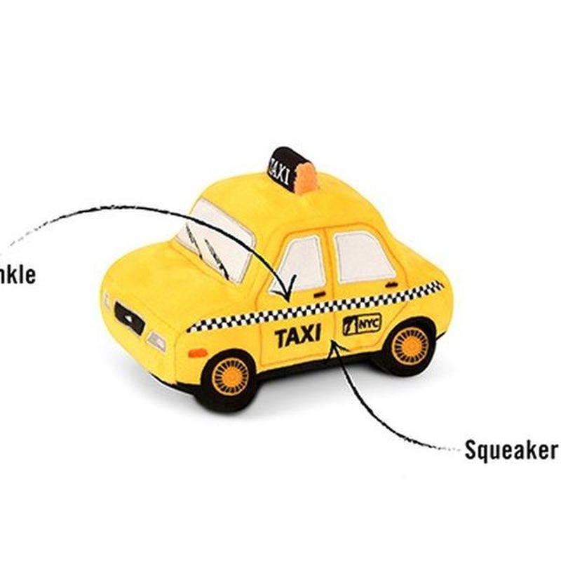 New York City Taxi Cab Dog Toy - PLAY Pet Toys - NYC Taxi - Best Toys for Dogs