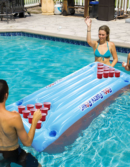 Load image into Gallery viewer, PVC Inflatable Lounger for Water and Ping Pong Games
