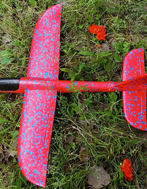 Load image into Gallery viewer, Large 48cm Foam Glider Toy with Spinning Design
