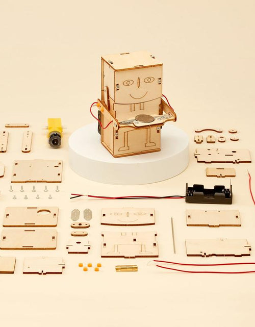Load image into Gallery viewer, Money Bank Robot DIY Kit, Educational STEM Toys
