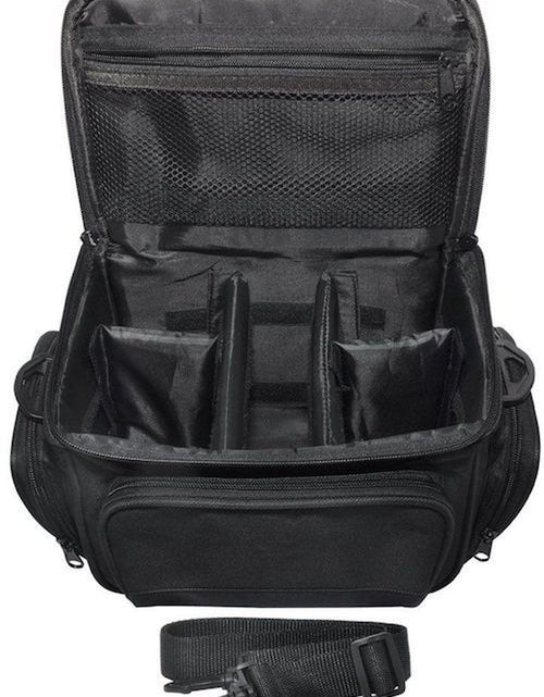 Load image into Gallery viewer, PRO PADDED SLR GADGET BAG for DSLR CAMERAS-LARGE (BLACK) ***BRAND NEW***
