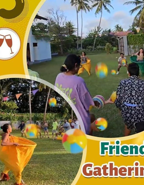 Load image into Gallery viewer, Granny Pants Yard Game, Toss Game Set,2Pcs Granny Pants Outdoor Game for Adults, 8 Elastic Balls+Pump, Perfect for Family Reunion Games, Backyard Gatherings &amp; Team Games,Lawn Games
