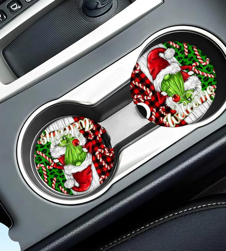 Vehicle Accessories- Christmas Car Coasters