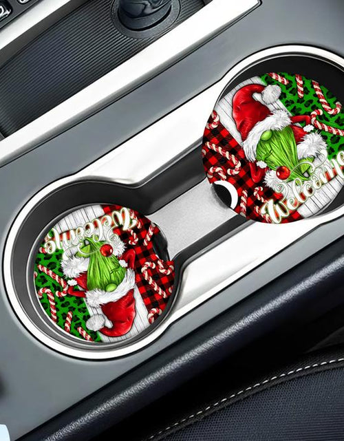Load image into Gallery viewer, Vehicle Accessories- Christmas Car Coasters
