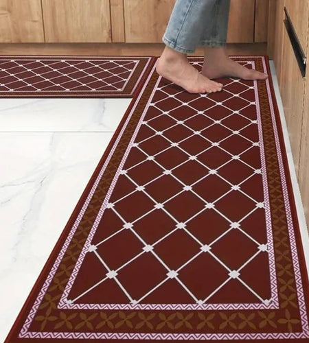 Kitchen Mat Cushioned Kitchen Rugs Non-Skid Waterproof Kitchen Mats