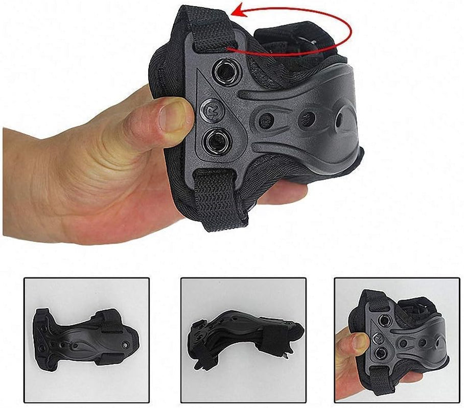 Skiing Gloves Roller Skating Wrist Palms Protective Gear Adjustable Gauntlets Wrist Guard Support for Snowboarding, Skateboard, Skating, Skiing