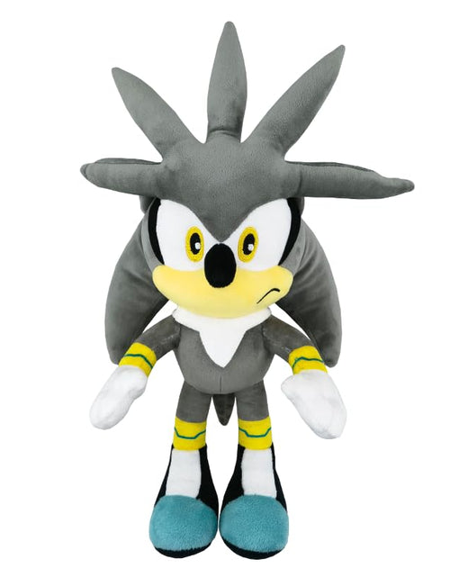 Load image into Gallery viewer, Hedgehog Plush Toys Stuffed Animal Toys Knuckles Shadow and Tails Plush Dolls Perfect Cartoon Character Gifts for Boys and Girls Ideal for Christmas Valentine’s Day and Thanksgiving (Grey)
