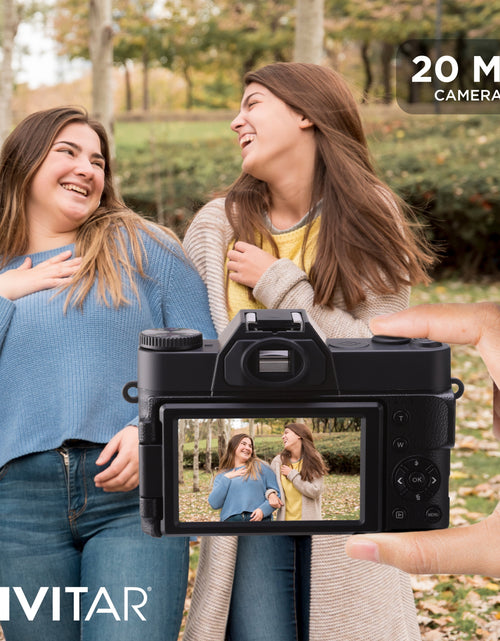 Load image into Gallery viewer, 4K Digital Camera, 8X Digital Zoom, 3&quot; LED Display, Bonus Macro Lens, Included SD Card
