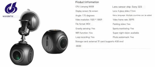 Load image into Gallery viewer, Mini WiFi FHD 1080P Car Dash Cam with GPS &amp; Night Vision
