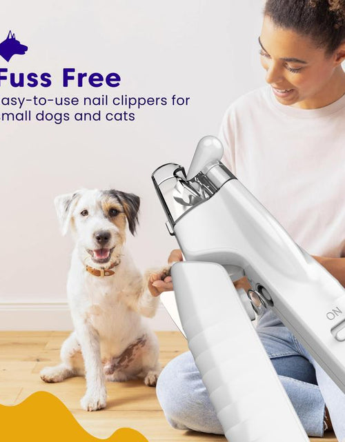 Load image into Gallery viewer, Pet Supplies Cat and Dog Nail Clippers Nail Polishers LED Lights Scissors Cleaning Supplies
