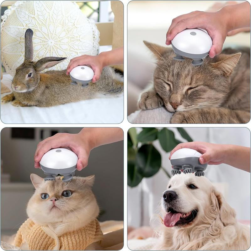 Portable Handheld Pet Massager, 1 Count Pet Muscle Relief Massager for Dogs and Cats, Pet Supplies