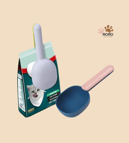 Roro Multifunctional Pet Food Scoop, Dogs and Cats, Accurate Feeding