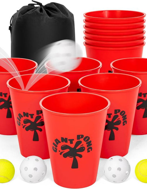 Load image into Gallery viewer, (Summer Turn-Up)Ropoda Yard Pong - Giant Yard Games Set Outdoor for the Beach, Camping, Lawn and Backyard, Summer Turn up &amp; Father&#39;S Day Deal
