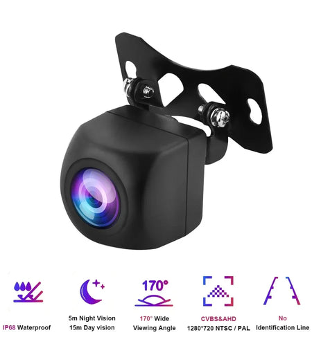 5V 12V Wide Angle HD Car Rearview Camera Rear View Video Vehicle Camera Backup Reverse Camera Night Vision Parking Camera