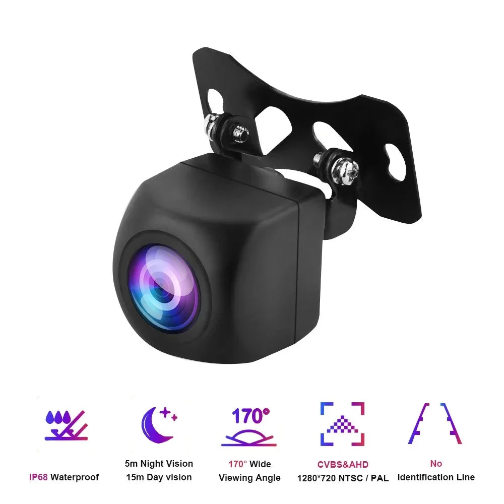 5V 12V Wide Angle HD Car Rearview Camera Rear View Video Vehicle Camera Backup Reverse Camera Night Vision Parking Camera