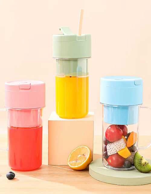 Load image into Gallery viewer, Portable Electric Juicer Juice Cup Outdoor Camping Juicer Home Kitchen Appliances Fruit Blender
