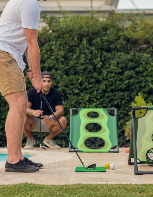 Load image into Gallery viewer, Par 1 Backyard Golf Cornhole Game, Golf Gifts for Men, Golf Accessories for Men, Golf Chipping Game
