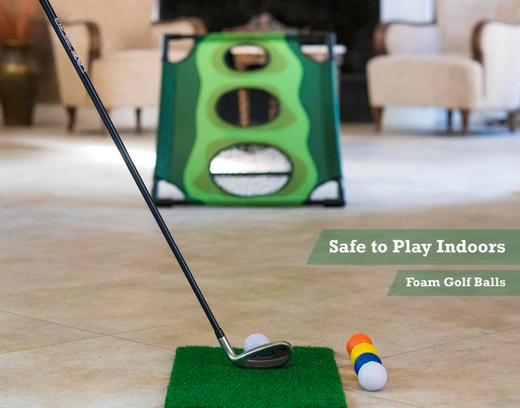 Par 1 Backyard Golf Cornhole Game, Golf Gifts for Men, Golf Accessories for Men, Golf Chipping Game