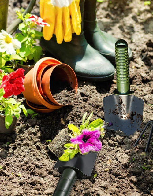 Load image into Gallery viewer, Summer Savings Clearance Garden Tools Set Duty Gardening Tools Steel with Soft Rubberized Non-Slip Handle Durable Garden Hand Tools Garden Gifts for Men Women
