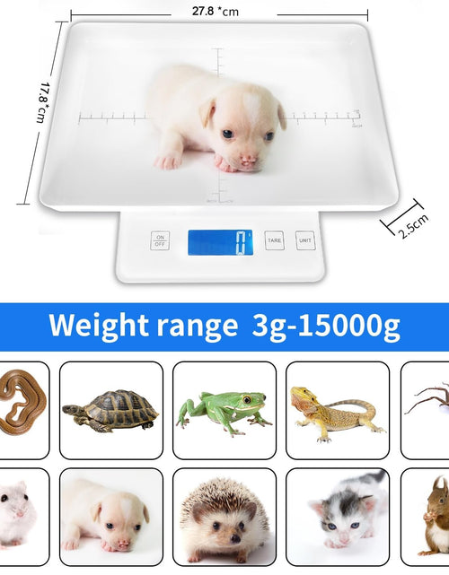 Load image into Gallery viewer, Digital Pet Scale for Small Animal, Whelping Scale,Mini Precision Gram Weight...
