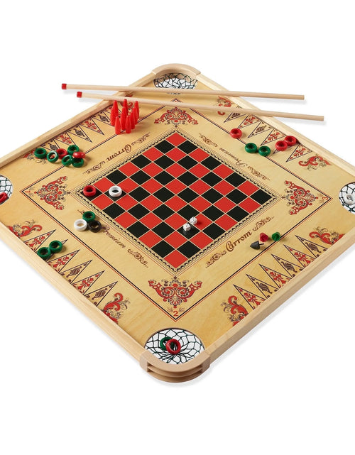 Load image into Gallery viewer, Large Board Game Set – over 100 Family Board Games for Game Nights – All-In-One Classic Board Games (28” X 28”)
