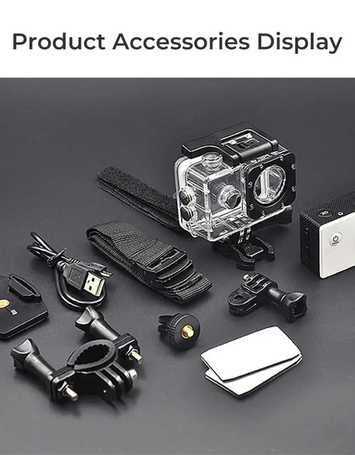 Load image into Gallery viewer, Mini Action Camera 2 Inch Display Underwater Waterproof Video Recording Camera Sports Camera
