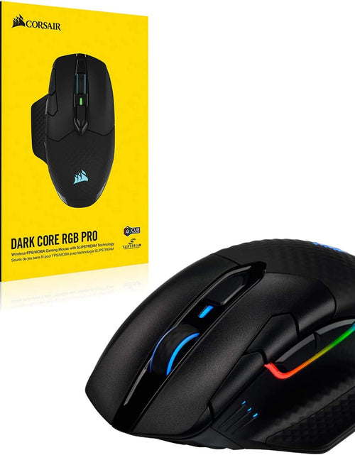 Load image into Gallery viewer, Dark Core RGB Pro, Wireless FPS/MOBA Gaming Optical Mouse with SLIPSTREAM Technology, Black, Backlit RGB LED, 18000 DPI, Optical,Ch-9315411-Na
