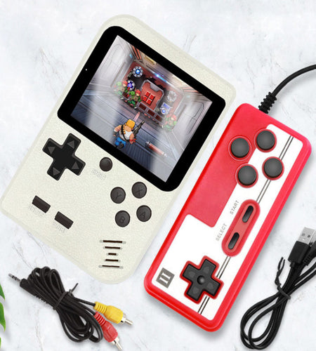 Portable Game Pad With 400 Games Included + Additional Player Controller