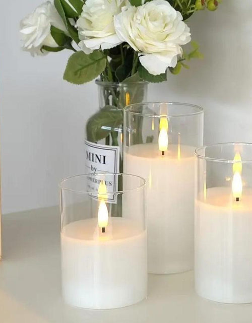 Load image into Gallery viewer, LED Candle Light with Remote Control, Batteries Required Electronic Candle Light, Decorative Candle Light for Home Party Wedding Decor, Home Decor Supplies, Lamp, Modern Modern Night Lights
