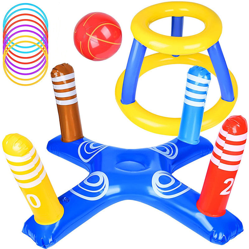 Inflatable Basketball Hoop for Pool Games Outdoors