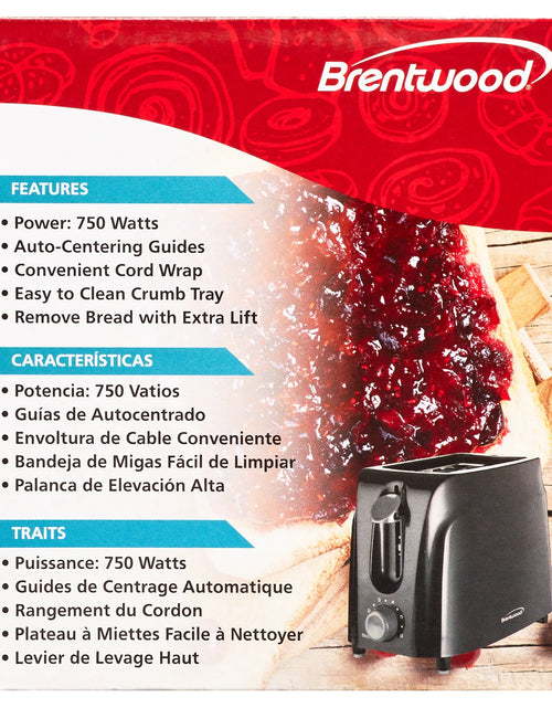 Load image into Gallery viewer, Cool Touch 2-Slice Toaster, Black
