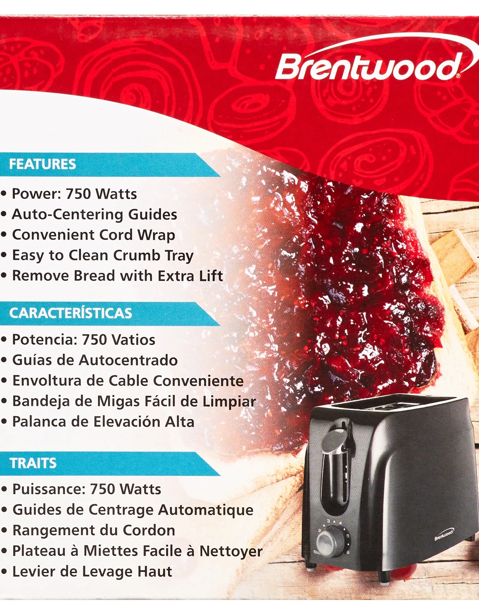 Cool Touch 2-Slice Toaster, Black