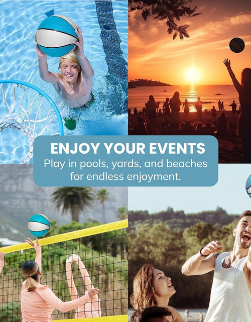 Load image into Gallery viewer, Regulation Size 9&#39;&#39; Swimming Pool Basketball, Waterproof, Blue (Size 6), for Ages 12+, 1 Piece
