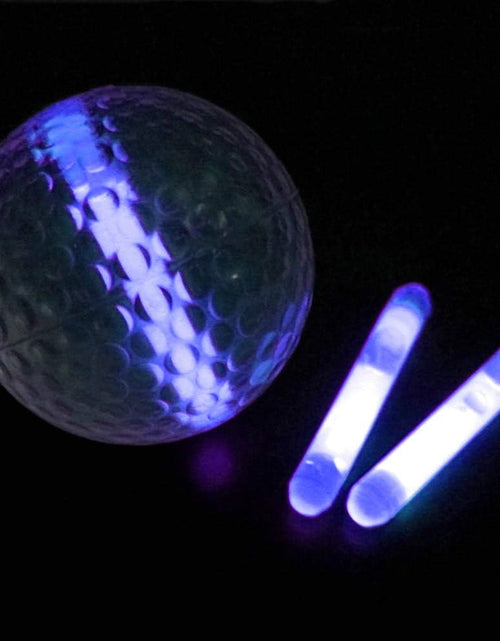Load image into Gallery viewer, Night Golf Balls - 20 Reusable Glow in the Dark Plastic Golf Balls with Blue Glow Inserts
