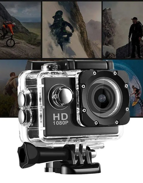 Load image into Gallery viewer, Mini Action Camera 2 Inch Display Underwater Waterproof Video Recording Camera Sports Camera
