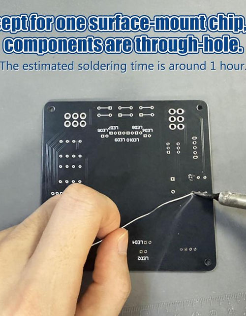 Load image into Gallery viewer, DIY Car Driving Simulation Soldering Practice Kit, STEM Electronics Project Car Driver Simulator Solder Project Kit for High School &amp; College Students Learning
