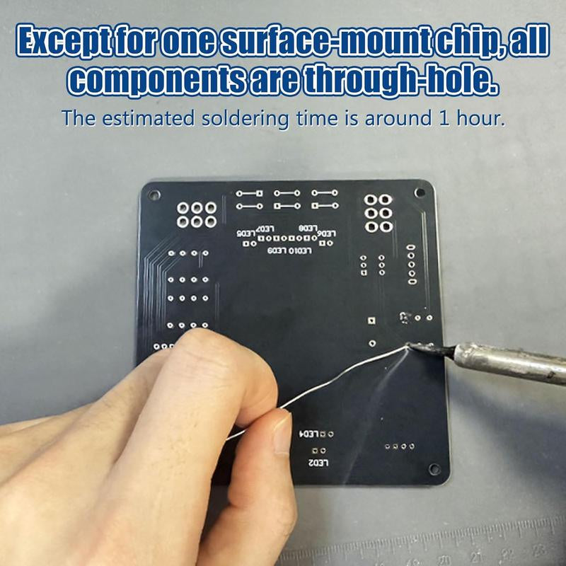 DIY Car Driving Simulation Soldering Practice Kit, STEM Electronics Project Car Driver Simulator Solder Project Kit for High School & College Students Learning
