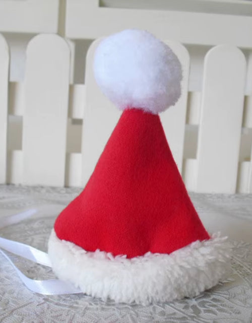 Load image into Gallery viewer, Winter Christmas Pet Cat Costumes Funny Santa Claus Clothes for Small Cats Dogs Xmas New Year Cat Clothing Kitty Kitten Outfits
