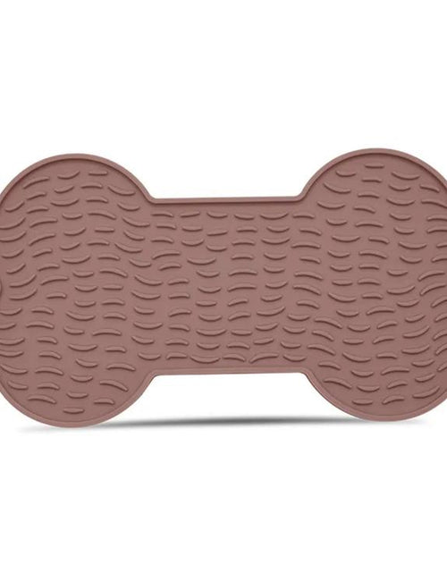 Load image into Gallery viewer, Dog Bone Slow Feeder Lick Mat - Reduce Anxiety and Boredom - Pet Supplies

