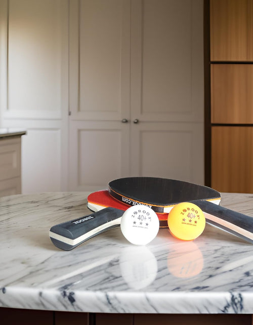 Load image into Gallery viewer, High-Performance 3-Star Table Tennis Balls - Pack of | 9, 18, 36 or 72 | Orange or White | 40+ ABS Competition Grade Ping Pong Balls
