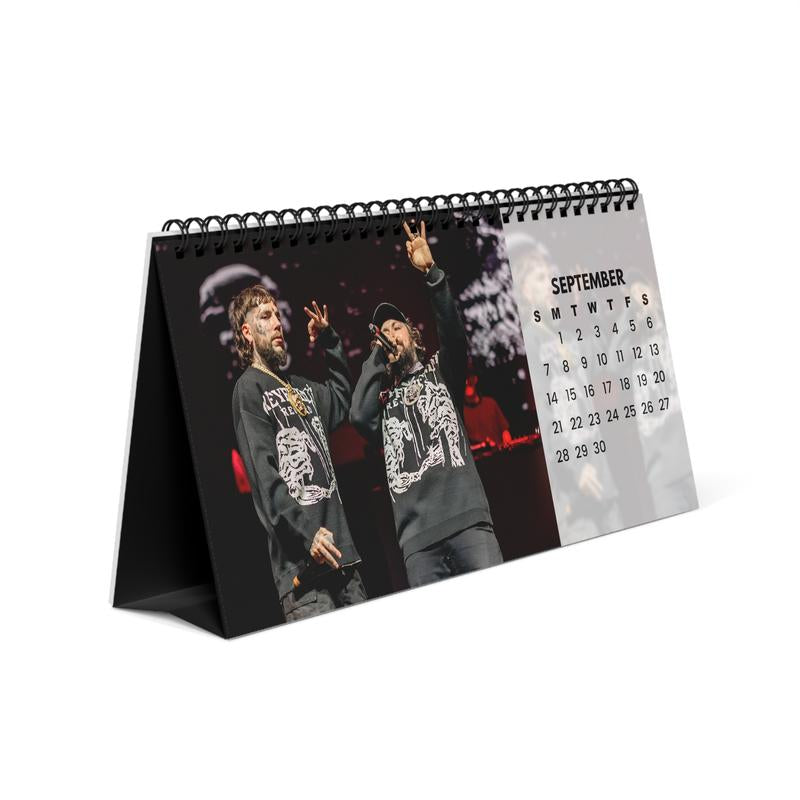 The Boys Desktop Calendar, G59 Table Decor, New Year 2025 Calendar, Ruby and Scrim New Calendar Gift for Fans