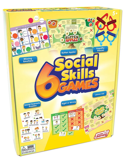 Load image into Gallery viewer, 6 Social Skills Games - Educational Games
