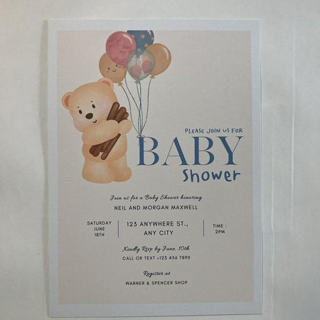Baby Shower Invitation