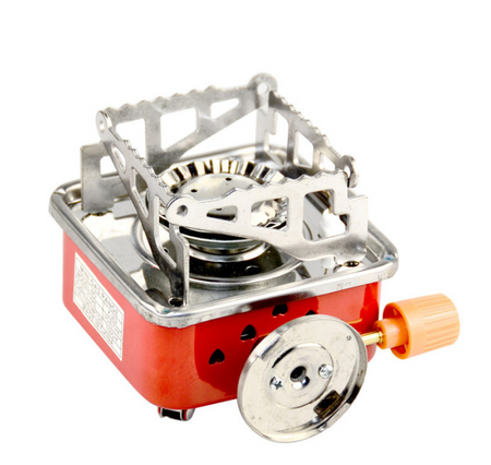 Portable Square Camping Stove for Outdoor Use